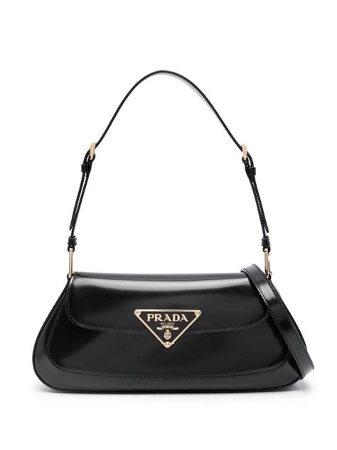 prada cleo shoulder bag black|prada cleo bag sale.